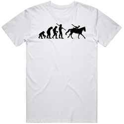 The Evolution Of Equestrian Vaulting Fun Sports Mens Soft Cotton Tee T Shirt