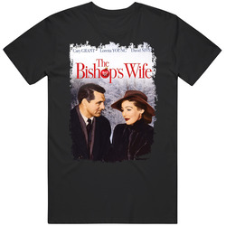 The Bishops Wife Christmas Movie Mens Soft Cotton Tee T Shirt