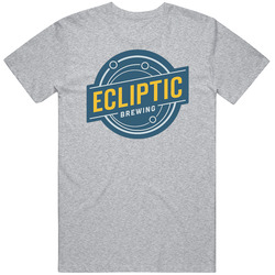 Ecliptic Brewing Portland Oregon Top Restaurants Food Fan Lover Foodie Mens Soft Cotton Tee T Shirt