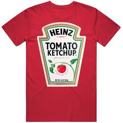 Heinz Tomato Ketchup Halloween Costume Mens Soft Cotton Tee T Shirt