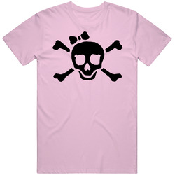 Girl Skull Mens Soft Cotton Tee T Shirt