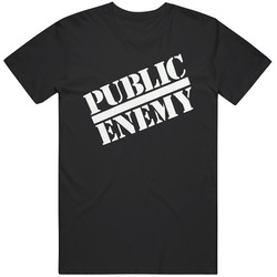 Public Enemy Fun Terminator 2 Popular Movie Mens Soft Cotton Tee T Shirt
