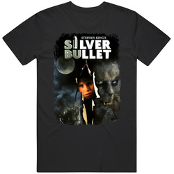 Silver Bullet Scary Movie Halloween Mens Soft Cotton Tee T Shirt