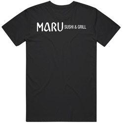 Maru Sushi & Grill Nashville Tennessee Top Restaurants Food Fan Lover Foodie Mens Soft Cotton Tee T Shirt
