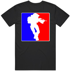 Halo Spartan Logo Gaming Mens Soft Cotton Tee T Shirt