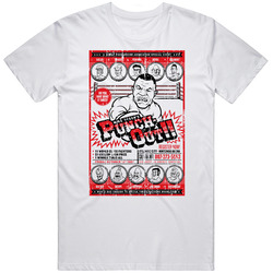 Mike Tysons Punch Out Fight Night Poster Vintage Look Video Game Fan Mens Soft Cotton Tee T Shirt