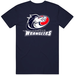 Austin Wranglers Arena Football League Team Fan Logo Mens Soft Cotton Tee T Shirt