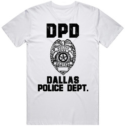 Dallas Police Department Dept Dpd Mens Soft Cotton Tee T Shirt