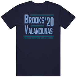 Dillon Brooks Jonas Valanciunas 2020 Making Memphis Great Again Basketball Fan Mens Soft Cotton Tee T Shirt