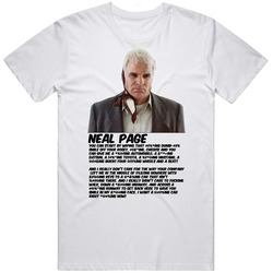 Neal Page Car Rental Rant Planes Trains Mens Soft Cotton Tee T Shirt