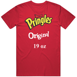 Pringles Original Chips 19 Oz Funny Costume Mens Soft Cotton Tee T Shirt