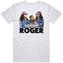 Go Home Roger Mens Soft Cotton Tee T Shirt