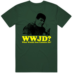 Jose Canseco Oakland Baseball Apprentice Mens Soft Cotton Tee T Shirt