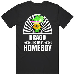 Drago Is My Homeboy Animal Crossing New Horizons Character Video Game Fan Mens Soft Cotton Tee T Shirt