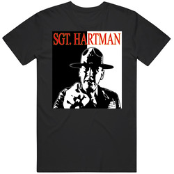 Full Metal Jacket Hartman Movie Mens Soft Cotton Tee T Shirt
