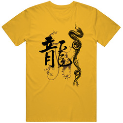 Chinese Dragon Tattoo Mma Kung Fu Mens Soft Cotton Tee T Shirt