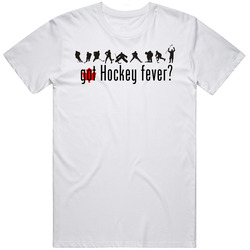 Got Hockey Fever Canada Mens Soft Cotton Tee T Shirt