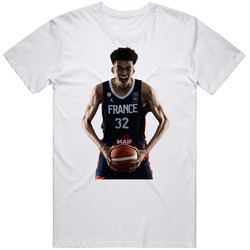 Victor Wembanyama French Basketball Star Fan Mens Soft Cotton Tee T Shirt