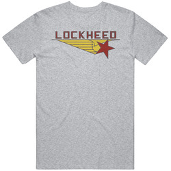 Lockheed Mens Soft Cotton Tee T Shirt