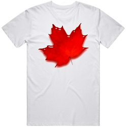 Canadian Maple Leaf Mens Soft Cotton Tee T Shirt