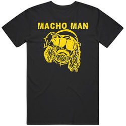 Macho Man Randy Savage Wretling Legend Mens Soft Cotton Tee T Shirt