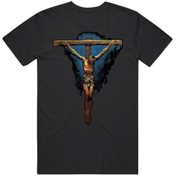 Jesus Mens Soft Cotton Tee T Shirt