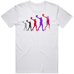 Vince Carter Slam Dunk Evolution Mens Soft Cotton Tee T Shirt