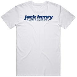 Jack Henry And Associates Inc Nasdaq Company Logo Employee Fan Mens Soft Cotton Tee T Shirt
