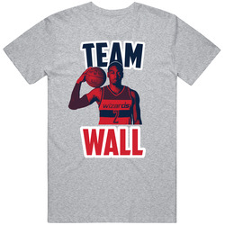 John Wall Team Wall Washington Basketball Mens Soft Cotton Tee T Shirt