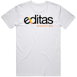 Editas Medicine Inc Nasdaq Company Logo Employee Fan Mens Soft Cotton Tee T Shirt