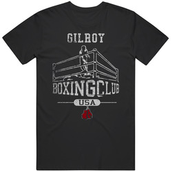 Gilroy Boxing Club Gym Mens Soft Cotton Tee T Shirt