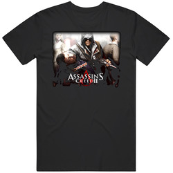 Assassin's Creed 2 Video Game Mens Soft Cotton Tee T Shirt