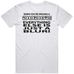 Dodge Blur Mens Soft Cotton Tee T Shirt