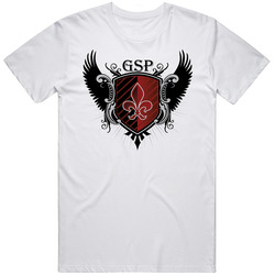 Georges St Pierre Ufc Mma Martial Arts Logo Mens Soft Cotton Tee T Shirt