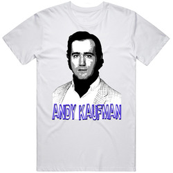 Andy Kaufman Taxi Tony Clifton (2).jpg Mens Soft Cotton Tee T Shirt