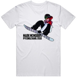 Cool Mark Mcmorris Canadian Olympic Athlete Fan Mens Soft Cotton Tee T Shirt