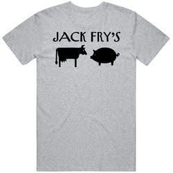 Jack Frys Louisville Kentucky Restaurant Food Mens Soft Cotton Tee T Shirt