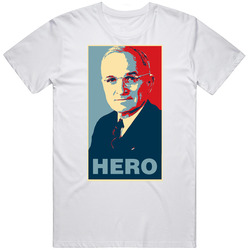 Harry Truman President Hope Mens Soft Cotton Tee T Shirt