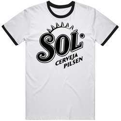 Sol Cerveja Pilsen Mens Soft Cotton Tee T Shirt