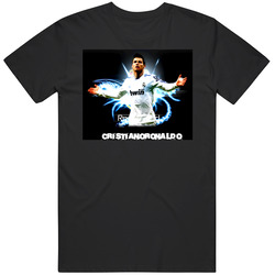 Cristiano Ronaldo Real Madrid Soccer Mens Soft Cotton Tee T Shirt