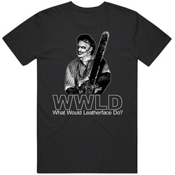 Leatherface Texas Chainsaw Massacre Horror Mens Soft Cotton Tee T Shirt