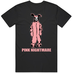 A Christmas Story Pink Nightmare Movie Mens Soft Cotton Tee T Shirt