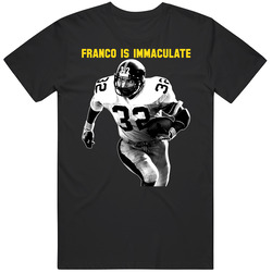 Franco Harris Sb Mvp Ix Mens Soft Cotton Tee T Shirt