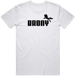 Brony My Little Pony Puma Logo Parody Cool Mens Soft Cotton Tee T Shirt