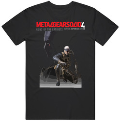 Metal Gear Solid Guns Of The Patriots Mens Soft Cotton Tee T Shirt
