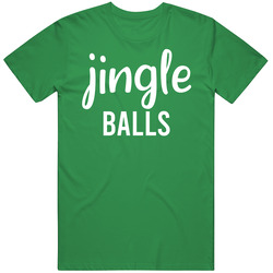 Jingle Balls Couples Pair Funny Christmas Holiday Mens Soft Cotton Tee T Shirt
