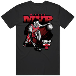 Derrick Rose Chicago Basketball Mens Soft Cotton Tee T Shirt