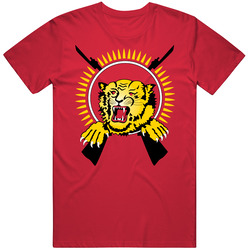 Tamil Tigers Flag Red Various Mens Soft Cotton Tee T Shirt