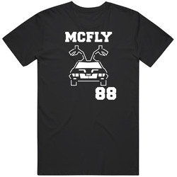Mcfly 88 Back To The Future Retro Funny Movie Mens Soft Cotton Tee T Shirt