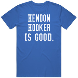 Hendon Hooker Is Good Mens Soft Cotton Tee T Shirt